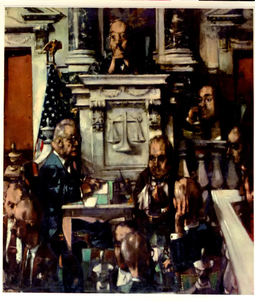 Levine, Jack - sec. XX , fronte