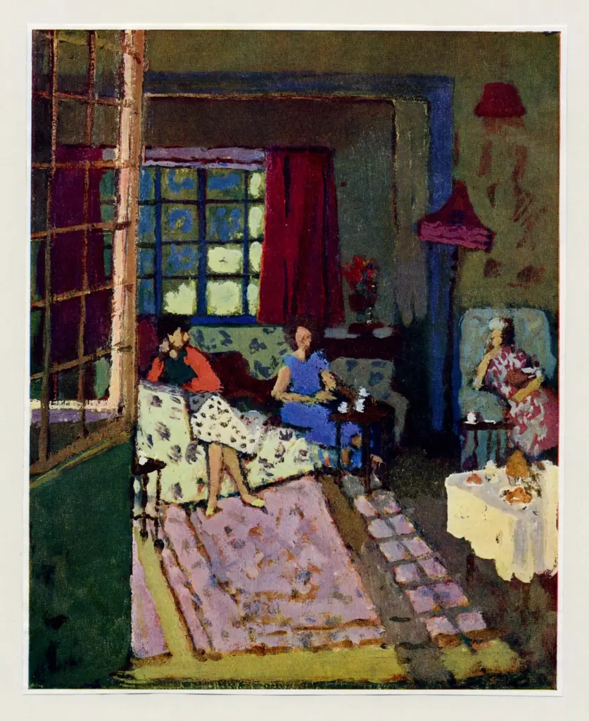 Anonimo , Maccall, Charles - sec. XX - Afternoon tea party , fronte