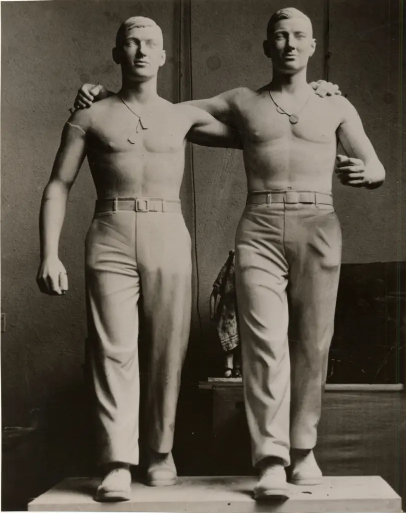 Anonimo , Manship, Paul - sec. XX - Buddies , fronte