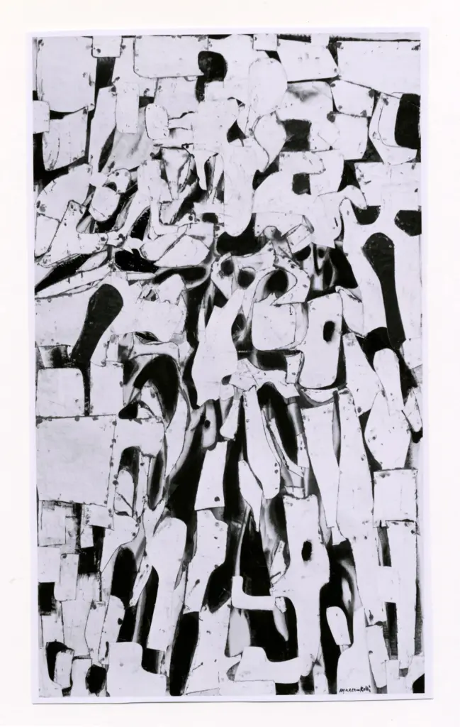 Anonimo , Marca-Relli, Corrado - sec. XX - Warrior , fronte