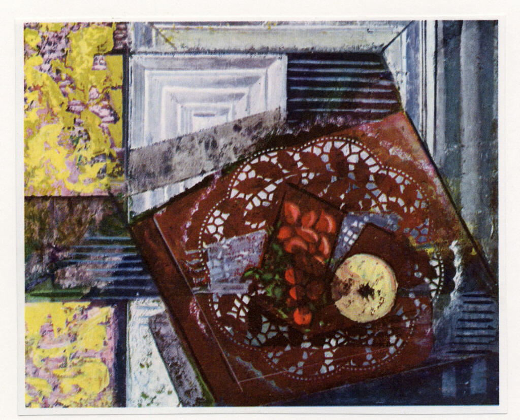 Anonimo , Maurer, Alfred - sec. XX - Still Life with Doily , fronte
