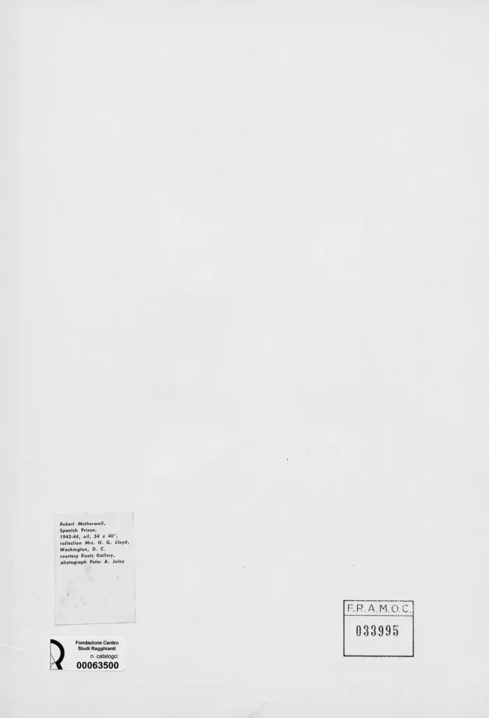 Juley, Peter A. and Son , Motherwell, Robert - sec. XX - Spanish Prison , retro