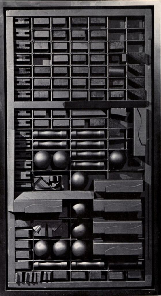 Nevelson, Luise , End of Day XXII -