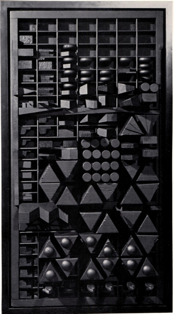 Nevelson, Luise , End of Day Cryptic XIV -