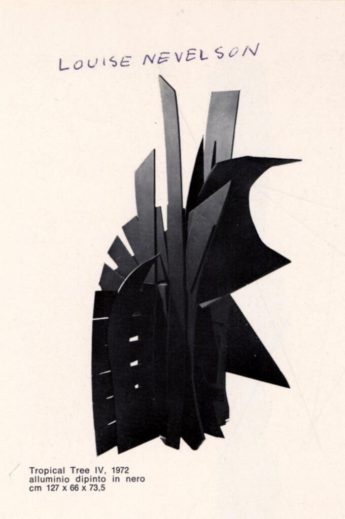 Nevelson, Luise , Tropical Tree IV -