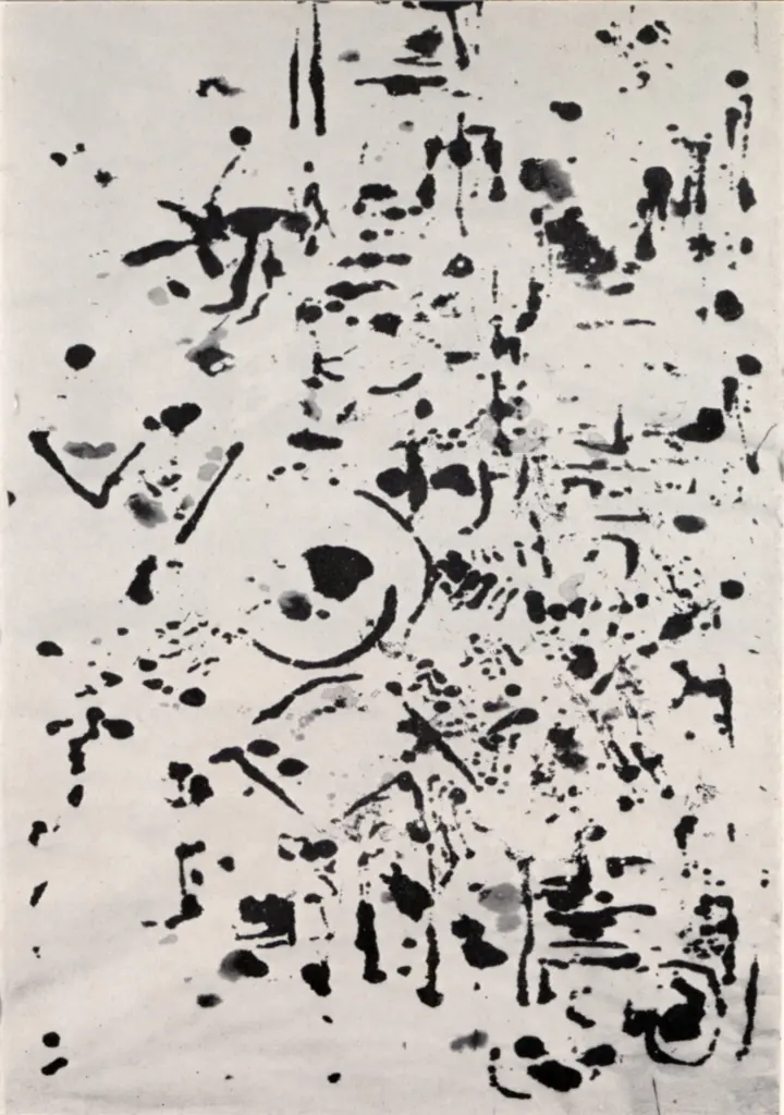 Anonimo , Pollock, Jackson - sec. XX - Una Composizione astratta