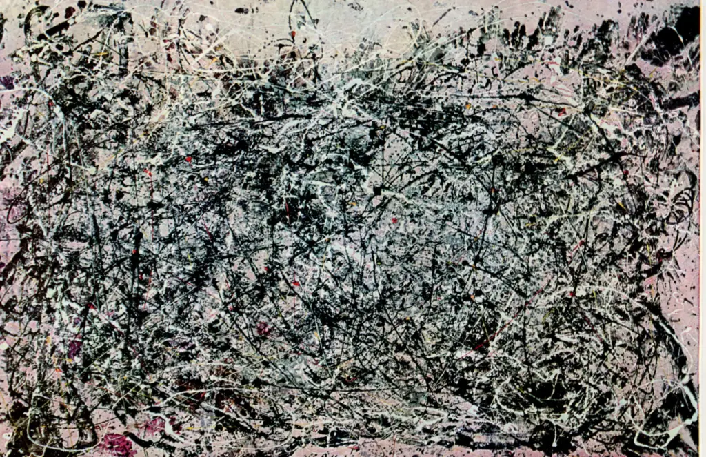 Anonimo , Pollock, Jackson - sec. XX - Number ! , fronte