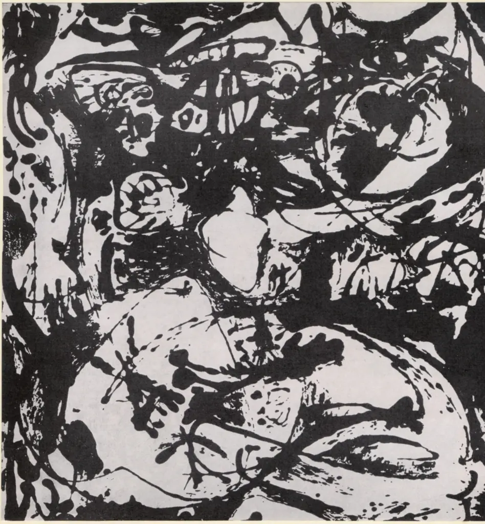 Anonimo , Pollock, Jackson - sec. XX , fronte