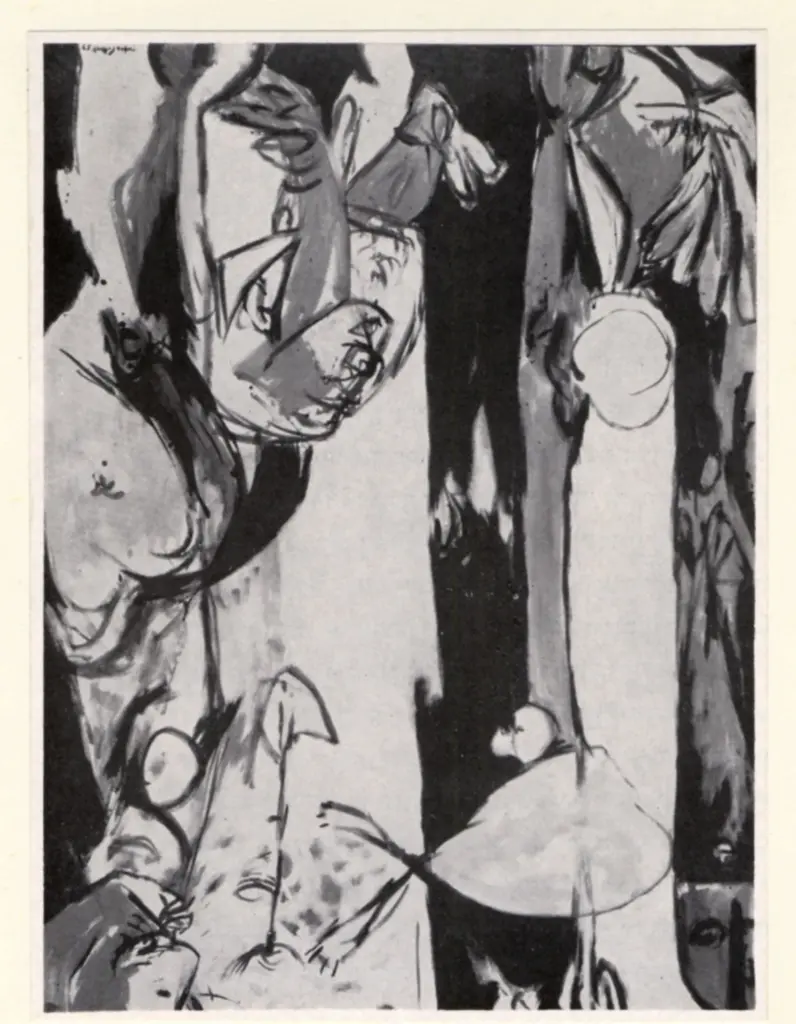 Anonimo , Pollock, Jackson - sec. XX - Easter and the Totem , fronte