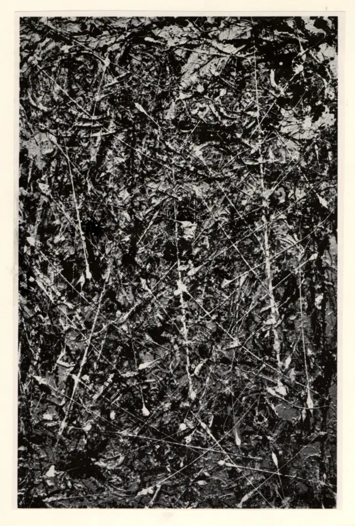 Anonimo , Pollock, Jackson - sec. XX - Phosphorescence , fronte