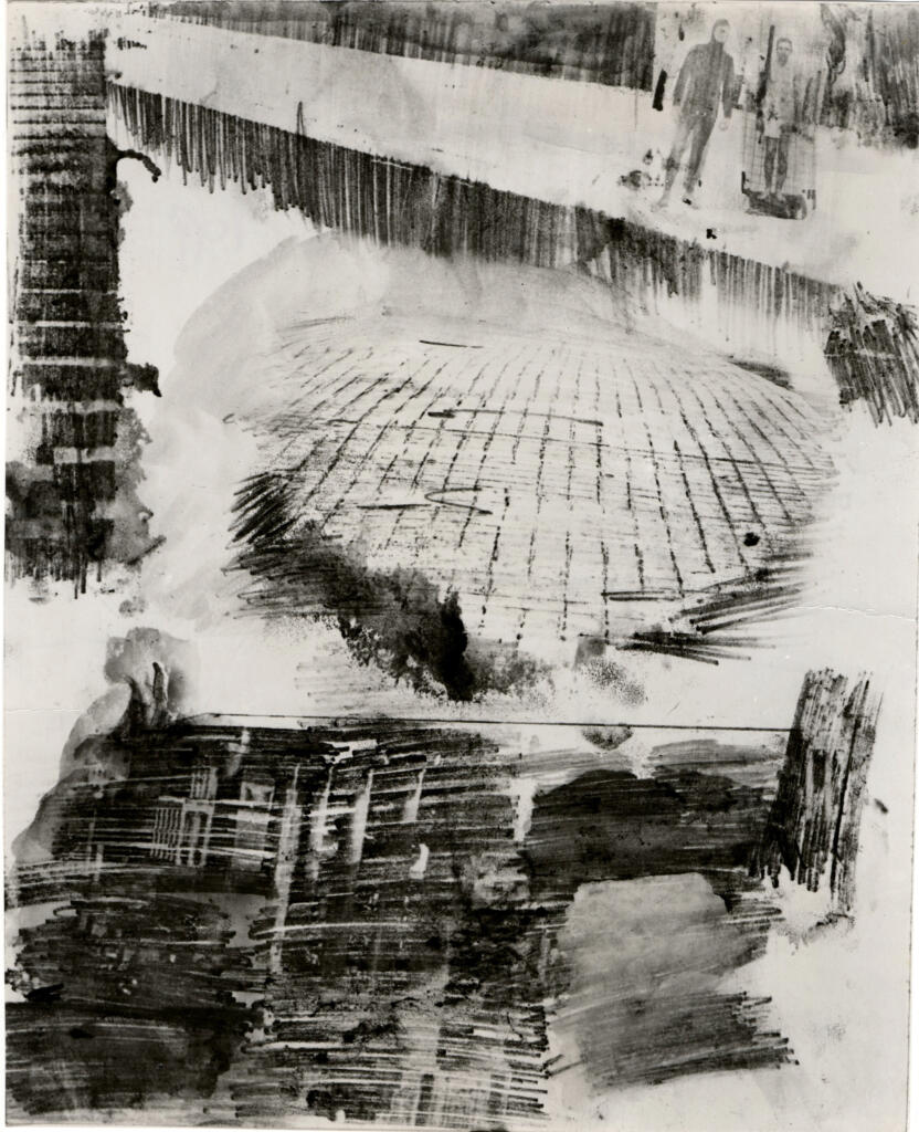 Anonimo , Rauschenberg, Robert - sec. XX - Illustrazione per l'Inferno di Dante: Canto XXVI , fronte