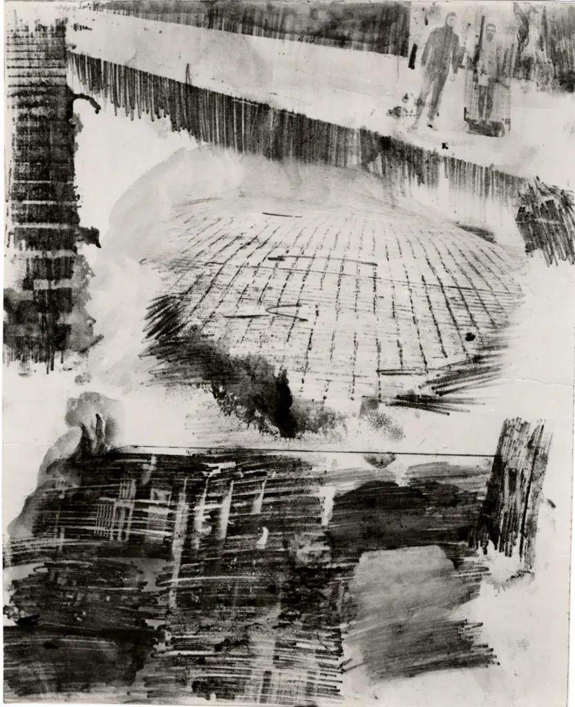 Rauschenberg, Robert , Illustrazione per l'Inferno di Dante: Canto XXVI