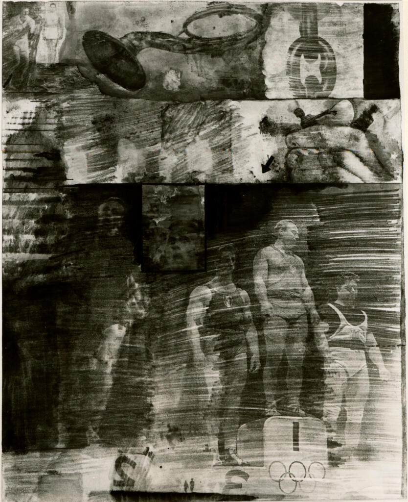 Anonimo , Rauschenberg, Robert - sec. XX - Illustrazione per l'Inferno di Dante: Canto XXXI , fronte