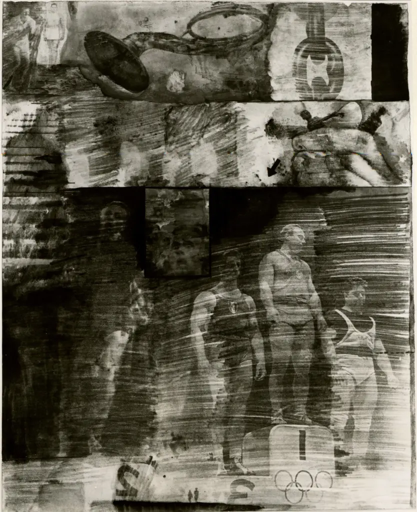 Rauschenberg, Robert , Illustrazione per l'Inferno di Dante: Canto XXXI
