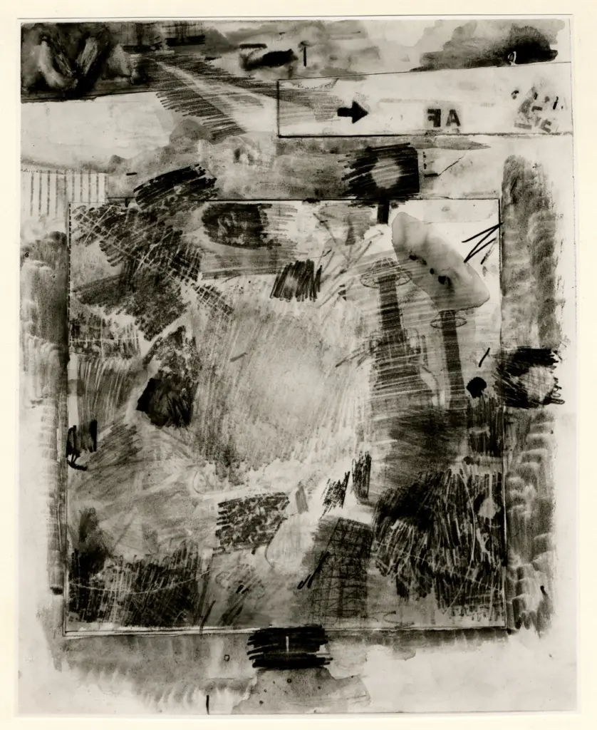 Rauschenberg, Robert , Illustrazione per L'Inferno di Dante: Canto VII