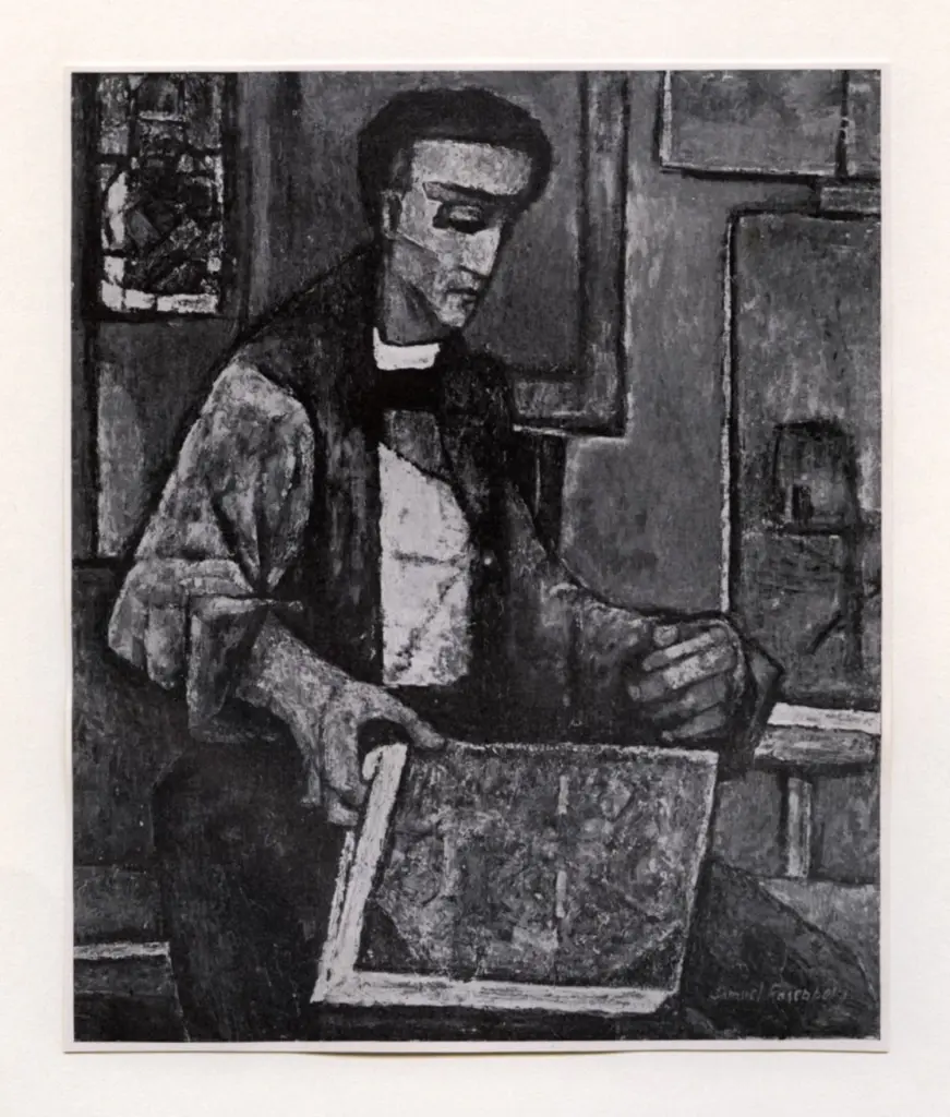 Anonimo , Rosemberg, Samuel - sec. XX - Ritratto , fronte