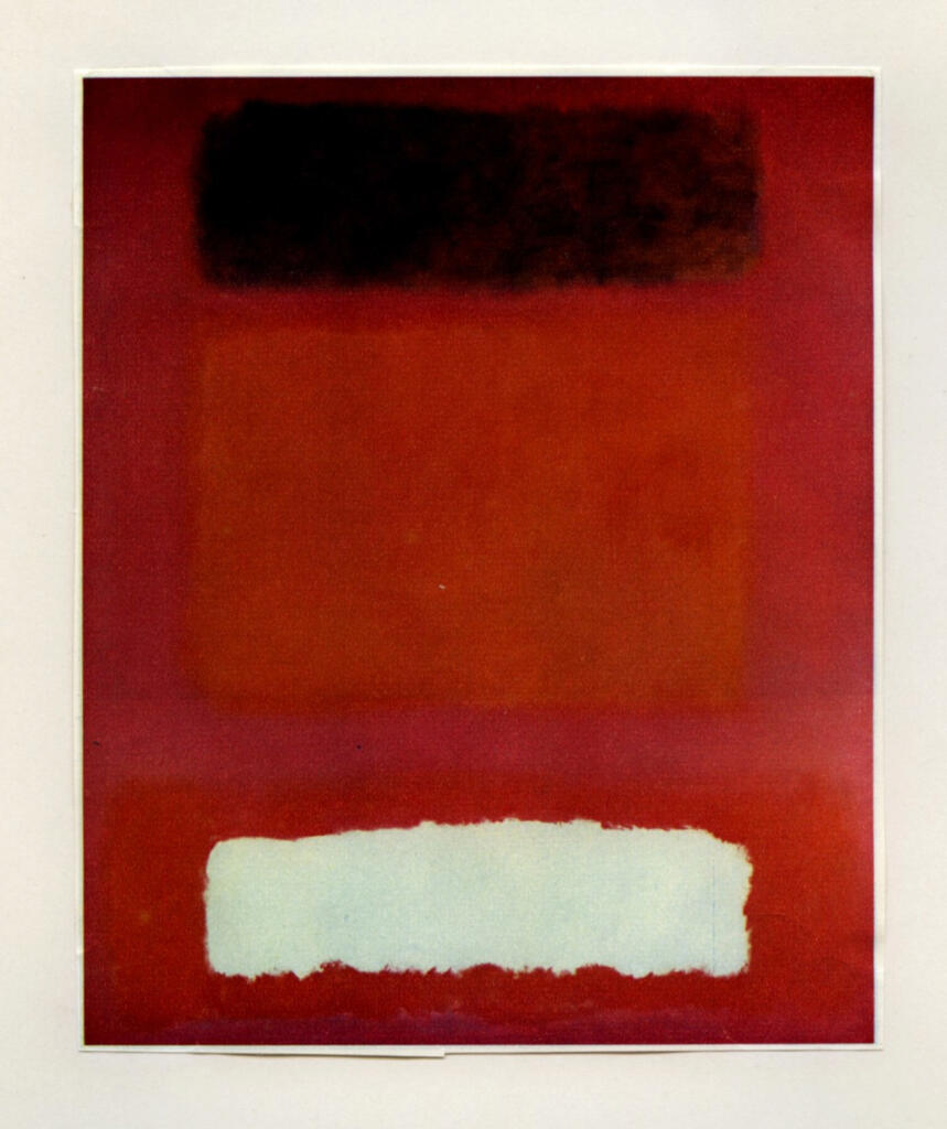 Anonimo , Rothko, Mark - sec. XX , fronte