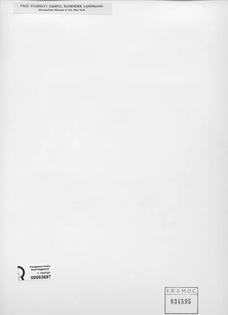 Anonimo , Sample, Paul - sec. XX - Ruhender Landmann , retro