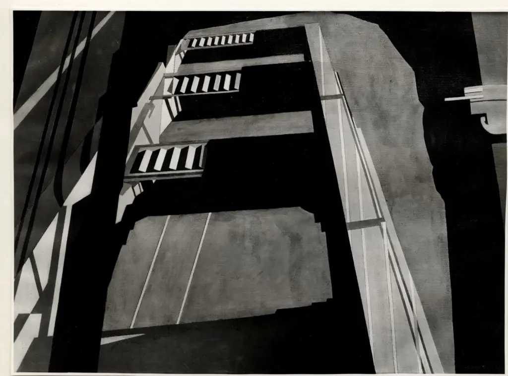 Anonimo , Sheeler, Charles - sec. XX - Composizione , fronte