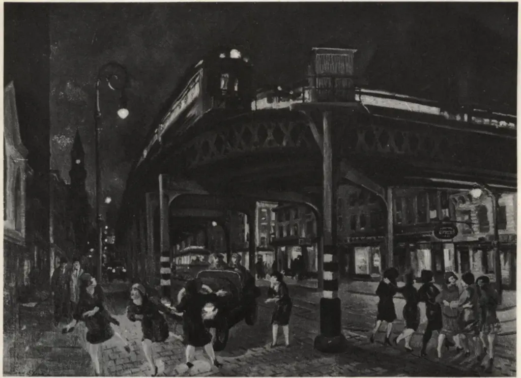 Sloan, John , La sesta strada all'altezza della terza