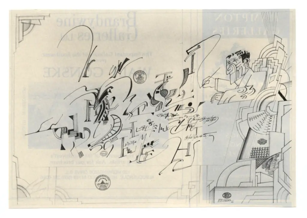 Anonimo , Steinberg, Saul - sec. XX , fronte