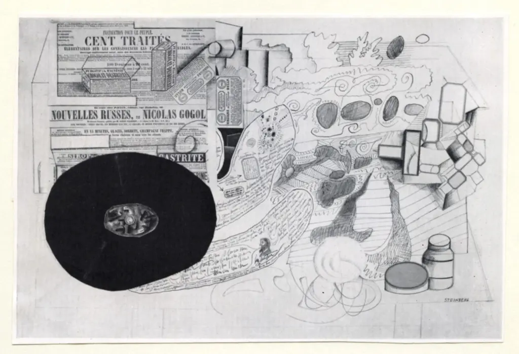 Anonimo , Steinberg, Saul - sec. XX - Gogol Still Life , fronte