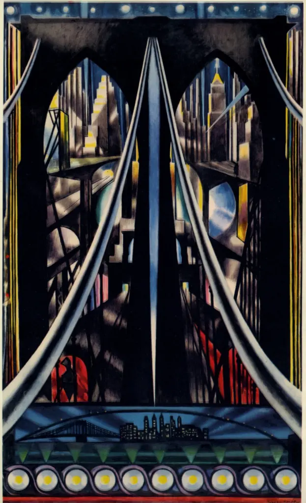 Stella, Joseph , Il ponte di Brooklyn