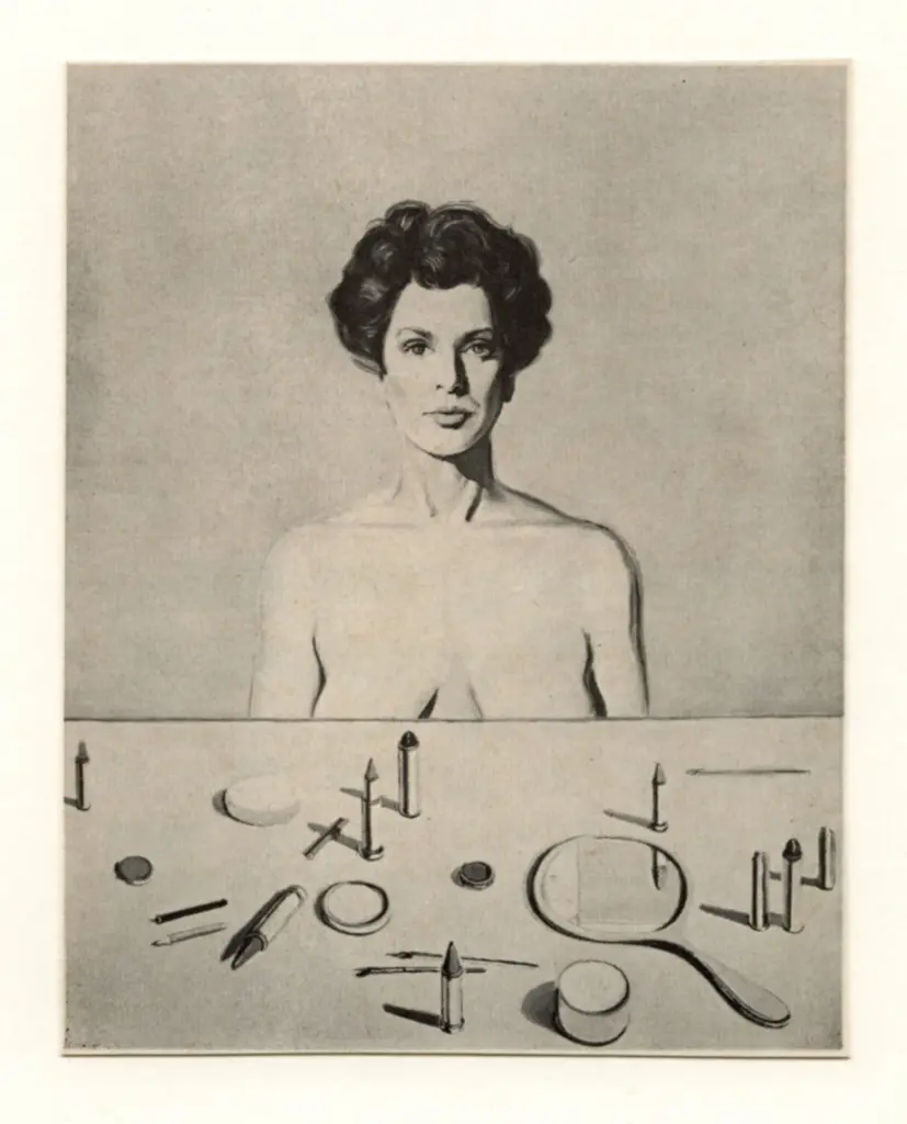 Thiebaud, Wayne , Figure and cosmetics -