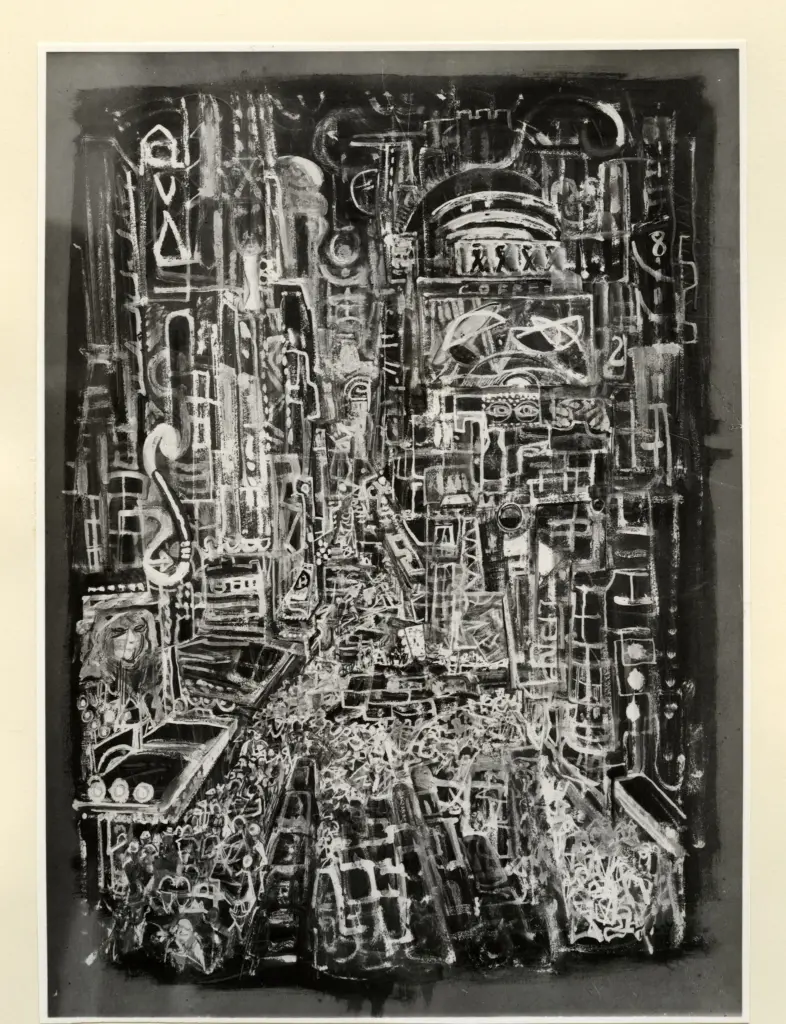 Giacomelli , Tobey, Mark - sec. XX - Broadway , fronte