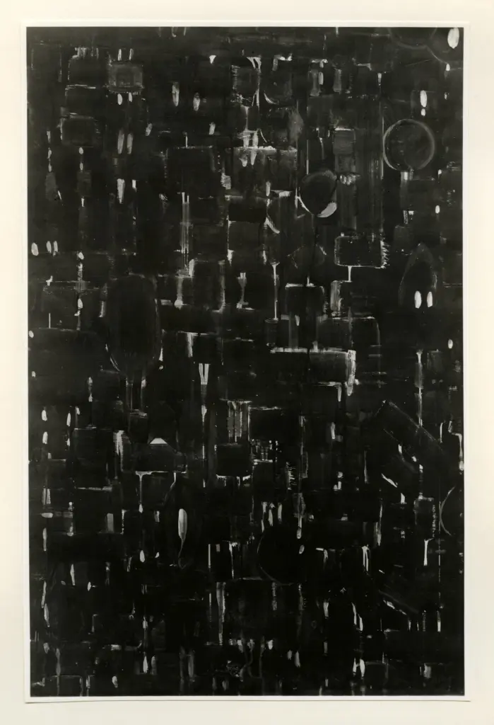 Giacomelli , Tobey, Mark - sec. XX - Notte di New York , fronte