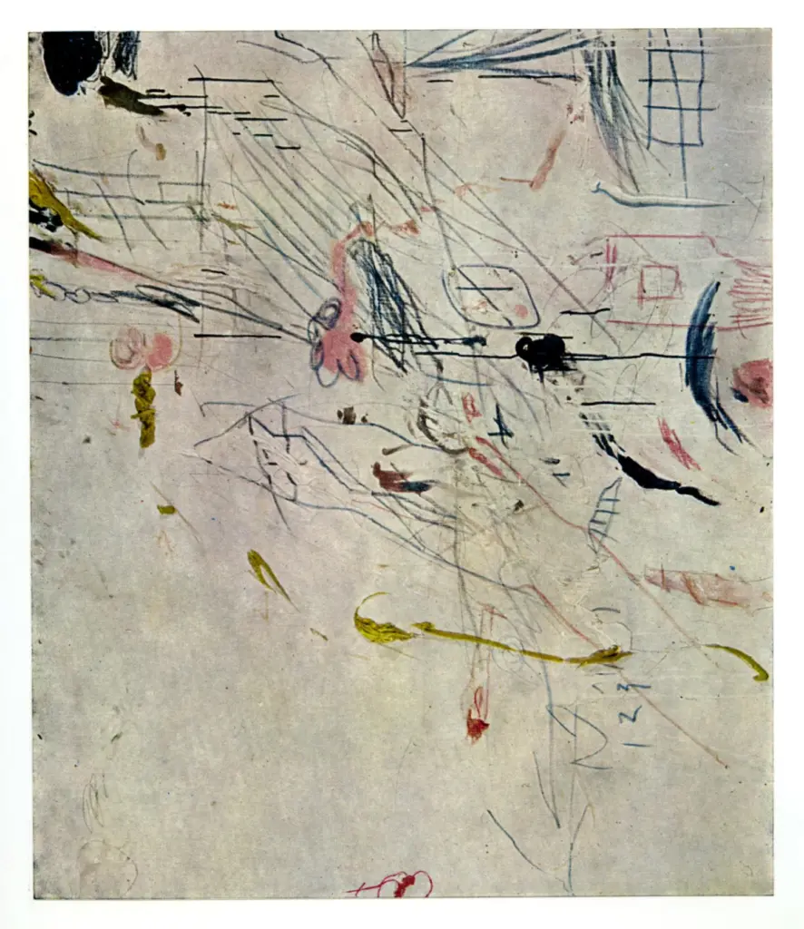 Anonimo , Twombly, Cy - sec. XX - Untitled , fronte