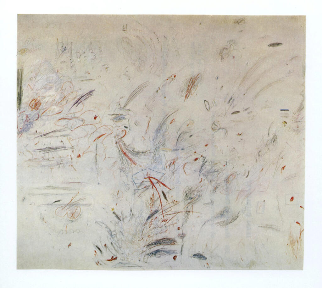 Anonimo , Twombly, Cy - sec. XX - Senza titolo , fronte