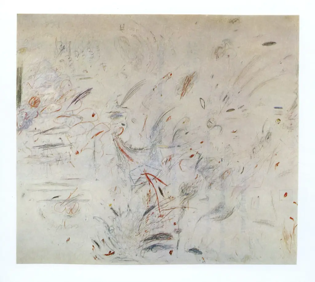 Anonimo , Twombly, Cy - sec. XX - Senza titolo , fronte