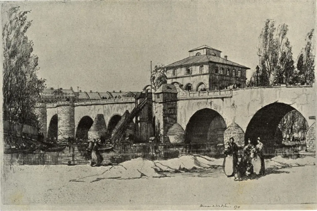 Anonimo , Webster, Hermann A. - sec. XX - The Bridge , fronte