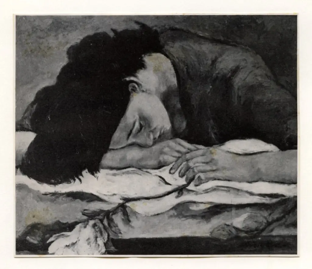 Anonimo , Wilkes, Max S. - sec. XX - Girl resting , fronte