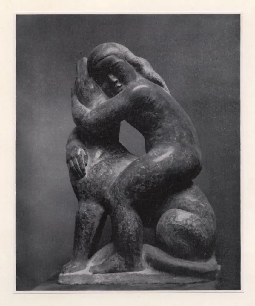 Anonimo , Zorach, William - sec. XX - Affection , fronte