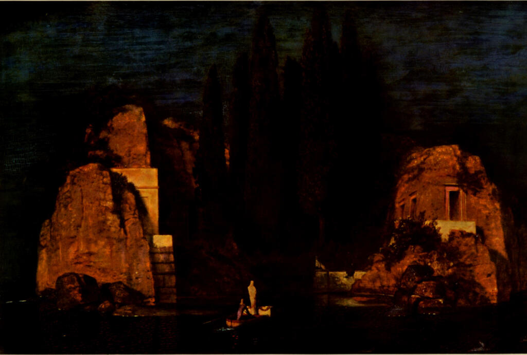 Anonimo , Böcklin, Arnold - sec. XIX - L'isola dei morti , fronte