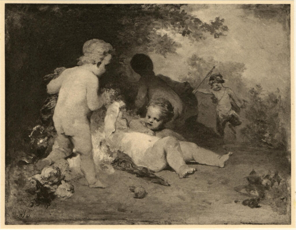 Anonimo , Böcklin, Arnold; sec. XIX , fronte