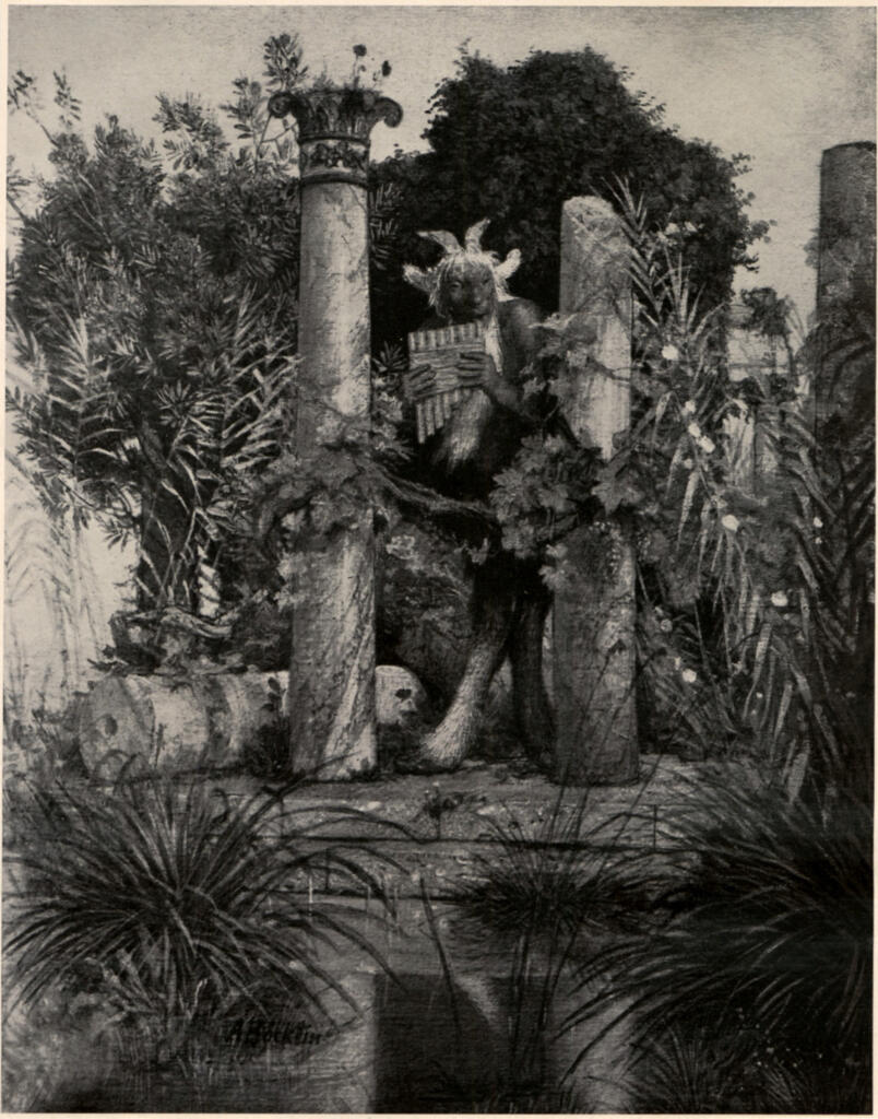Anonimo , Böcklin, Arnold - sec. XIX - Pan , fronte