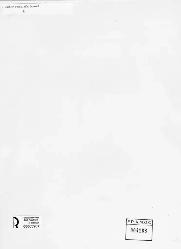 Anonimo, Anonimo , retro