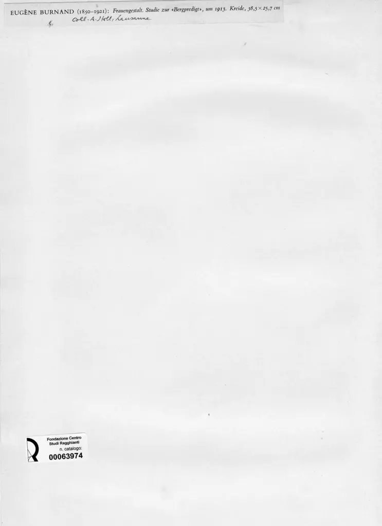 Anonimo , Burnard, Eug&egrave;ne - sec. XIX - Frauengestalt , retro