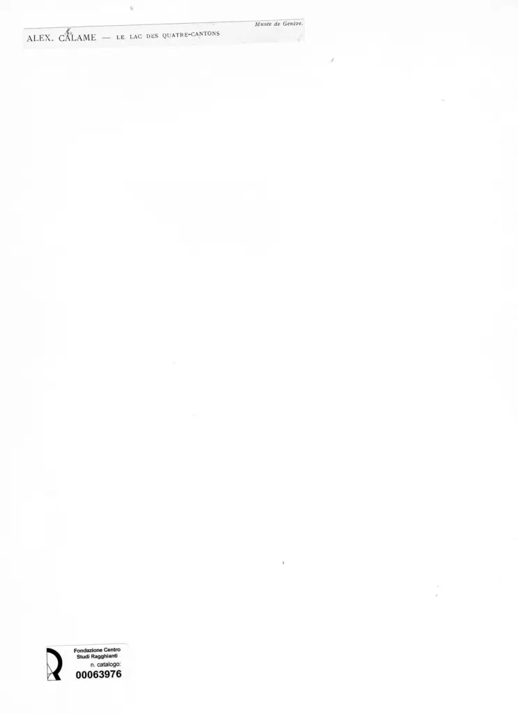 Anonimo , Calame, Alexandre , retro