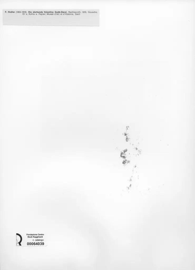 Anonimo , Hodler, Ferdinand - sec. XX , retro