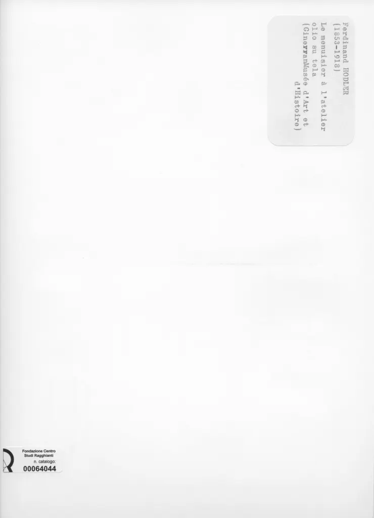 Anonimo , Hodler, Ferdinand , retro