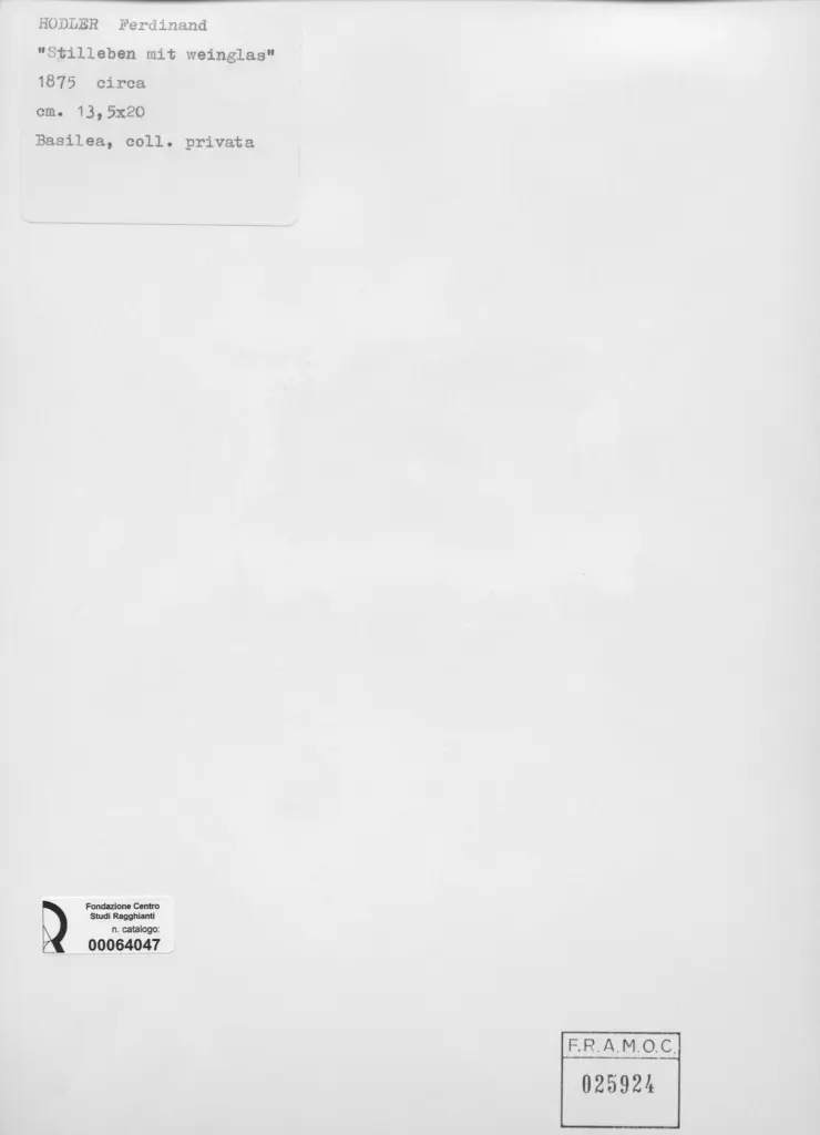 Anonimo , Hodler, Ferdinand - sec. XIX , retro