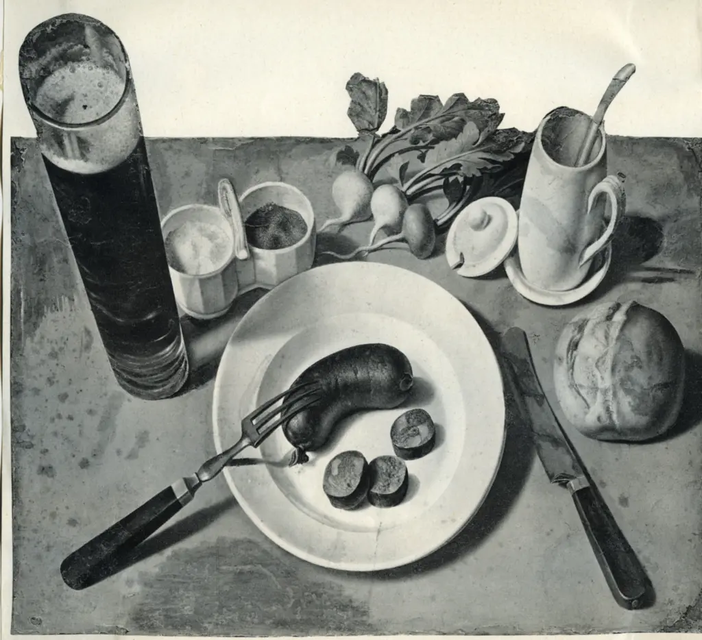 Kelterborn, Ludwig Adam , Schweiz: Der Wurstteller -