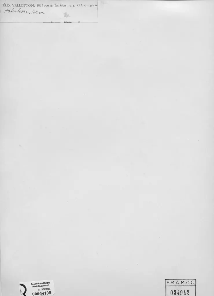 Anonimo , Vallotton, Felix - sec. XX , retro