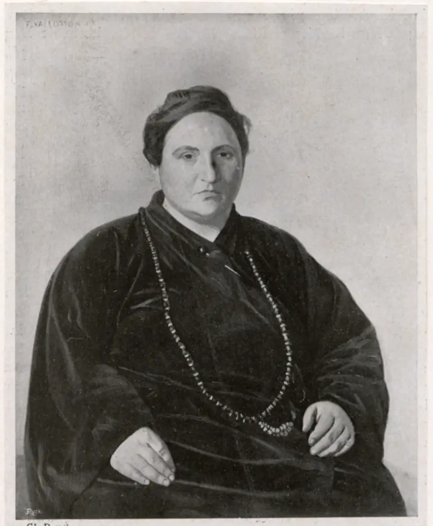 Anonimo , Vallotton, Felix - sec. XIX - Portrait de Gertrude Stein , fronte