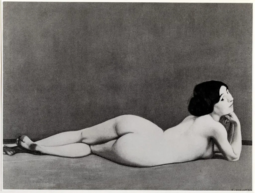 Anonimo , Vallotton, Felix - sec. XX - Nudo , fronte