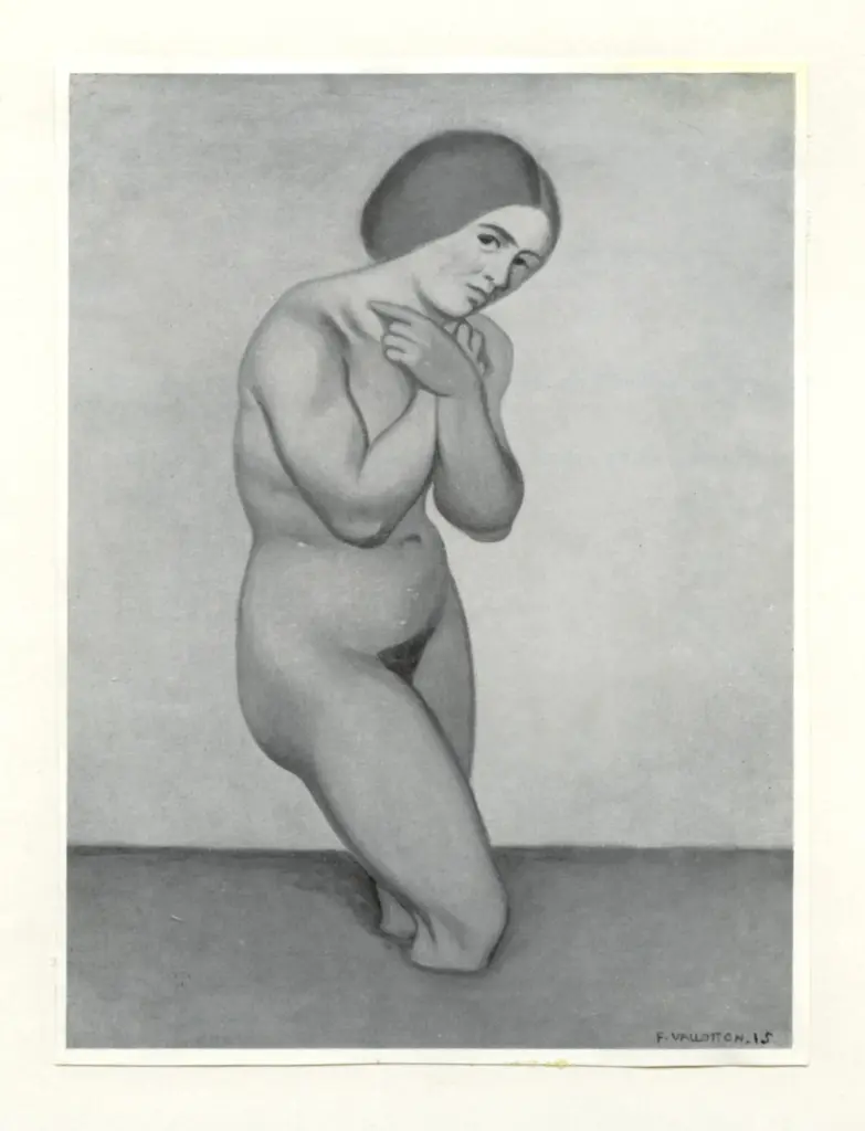 Anonimo , Vallotton, Felix - sec. XX - Baigneuse , fronte